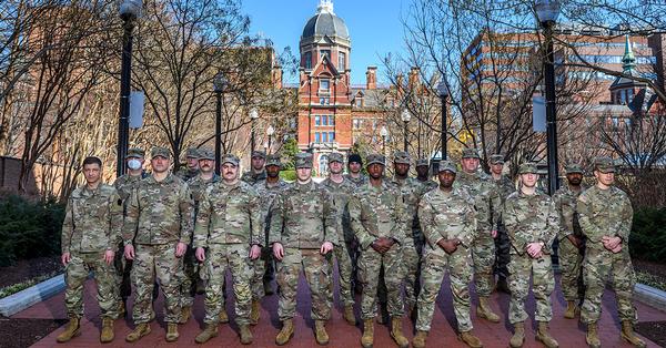 Maryland Army National Guard members